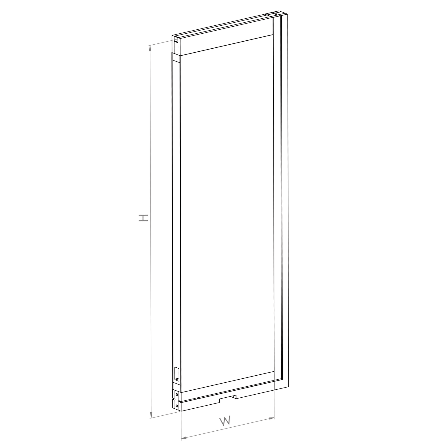 Bottom Left Corner Panel