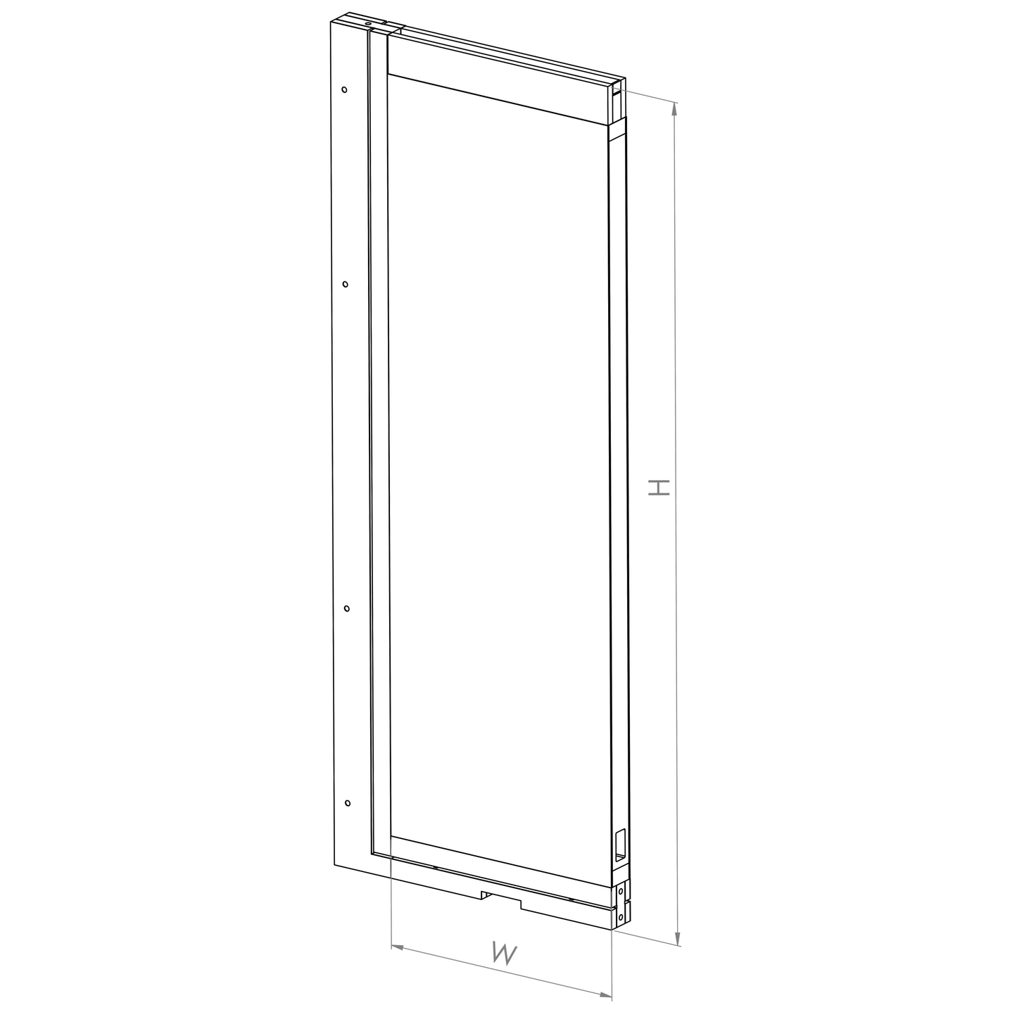 Bottom Right Corner Panel