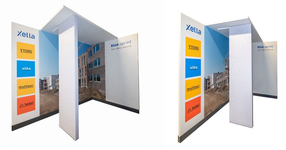 Xella - modulaire stand – Connection Walls